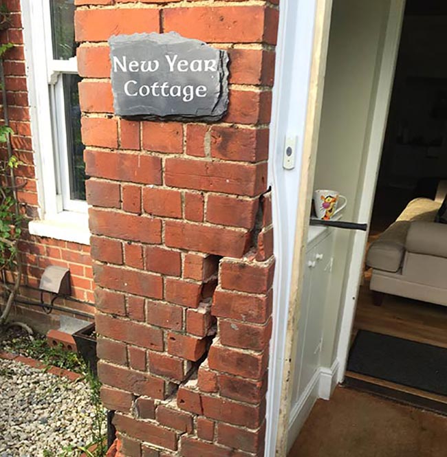 Once the main entrance to the property was secured by boarding-up we then proceeded to carry out a full Safety Assessment and provided expert guidance to the homeowner before leaving.